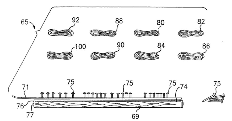 Figure 1 of D2 – drawing from US6149436A